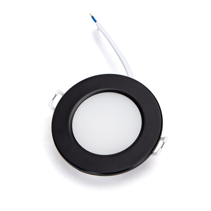 Brilagi - LED infälld badrumsarmatur LED/4,8W/230V 6000K svart IP65