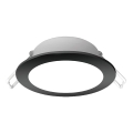 BRILAGI - LED infälld badrumsarmatur LED/6W/230V 4000K svart IP65