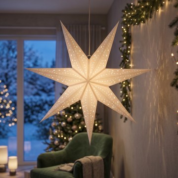 BRILAGI - LED juldekoration LED/2xAA 100 cm stjärna
