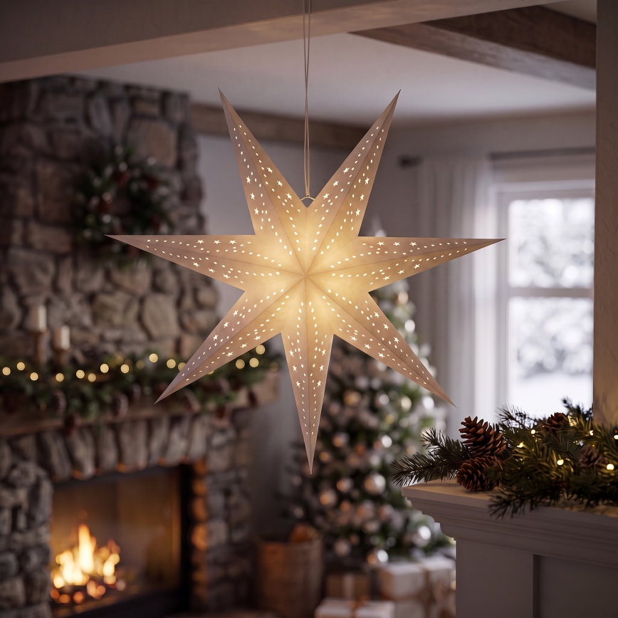 BRILAGI - LED juldekoration LED/2xAA 100 cm stjärna
