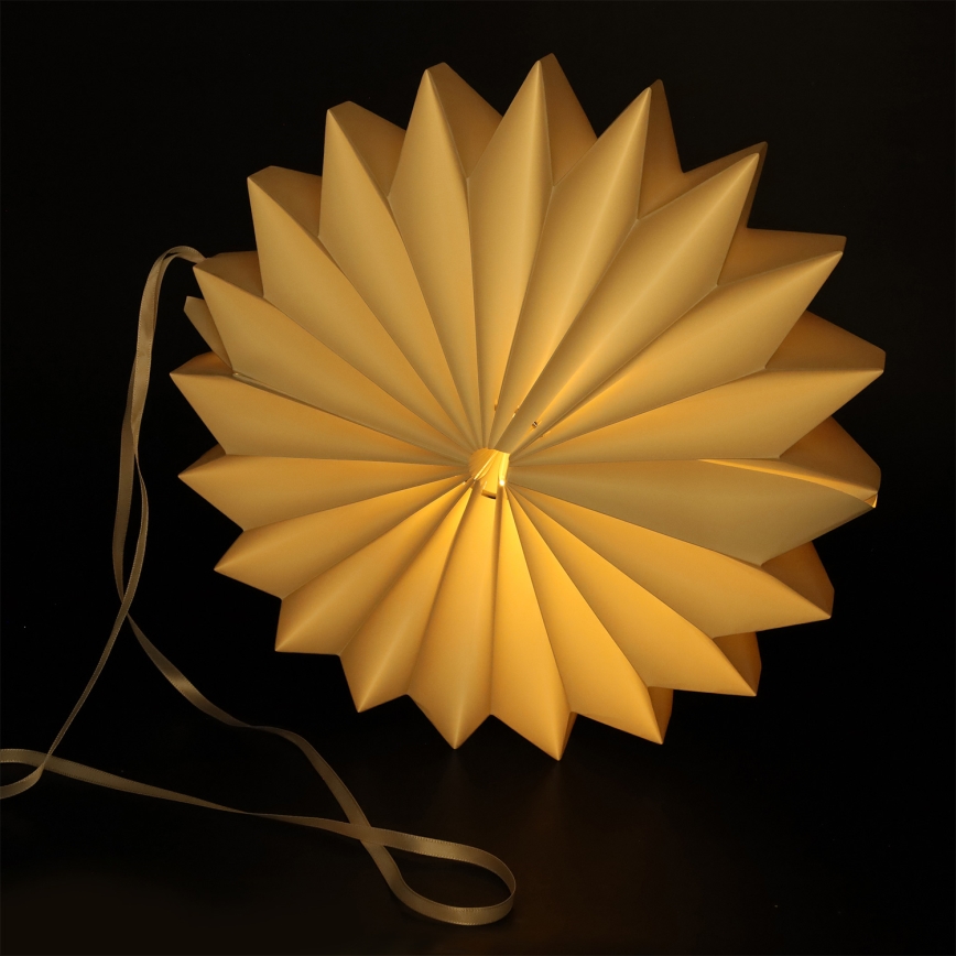 Brilagi - LED-juldekoration LED/2xAA 32 cm snöflinga