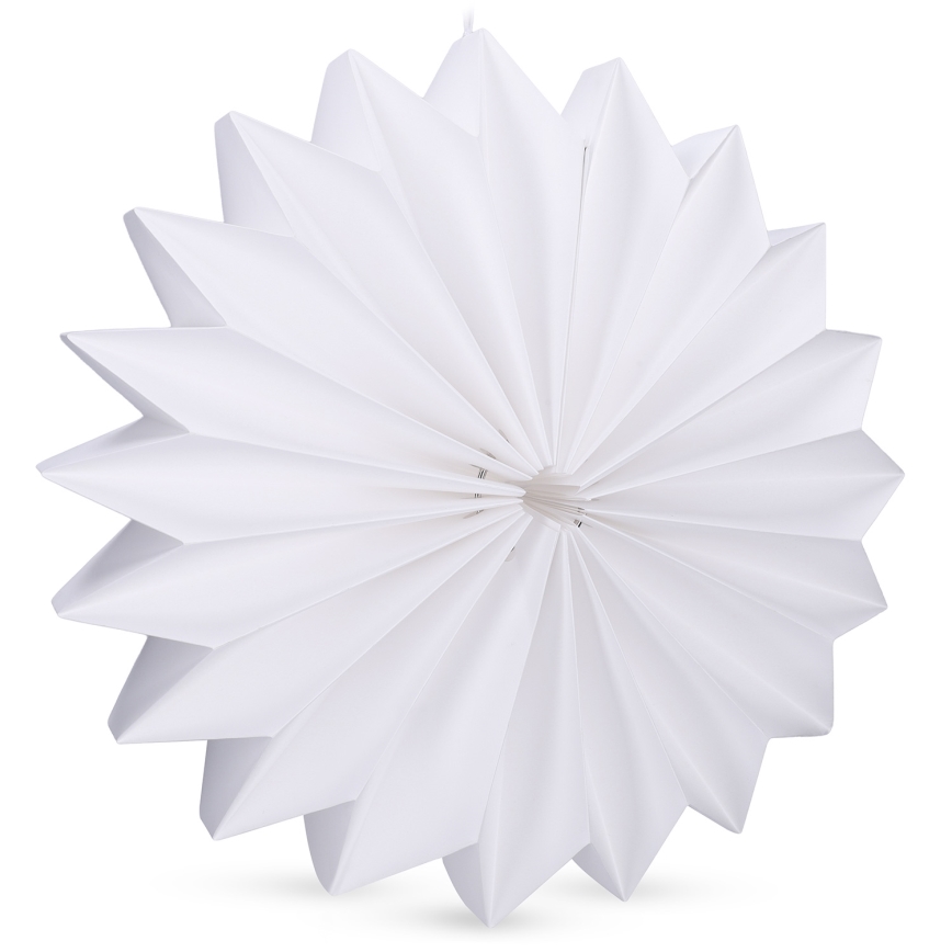 Brilagi - LED-juldekoration LED/2xAA 32 cm snöflinga