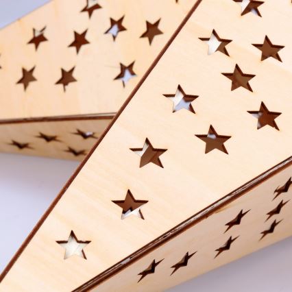 Brilagi - LED-juldekoration LED/2xAA 59x55 cm stjärna