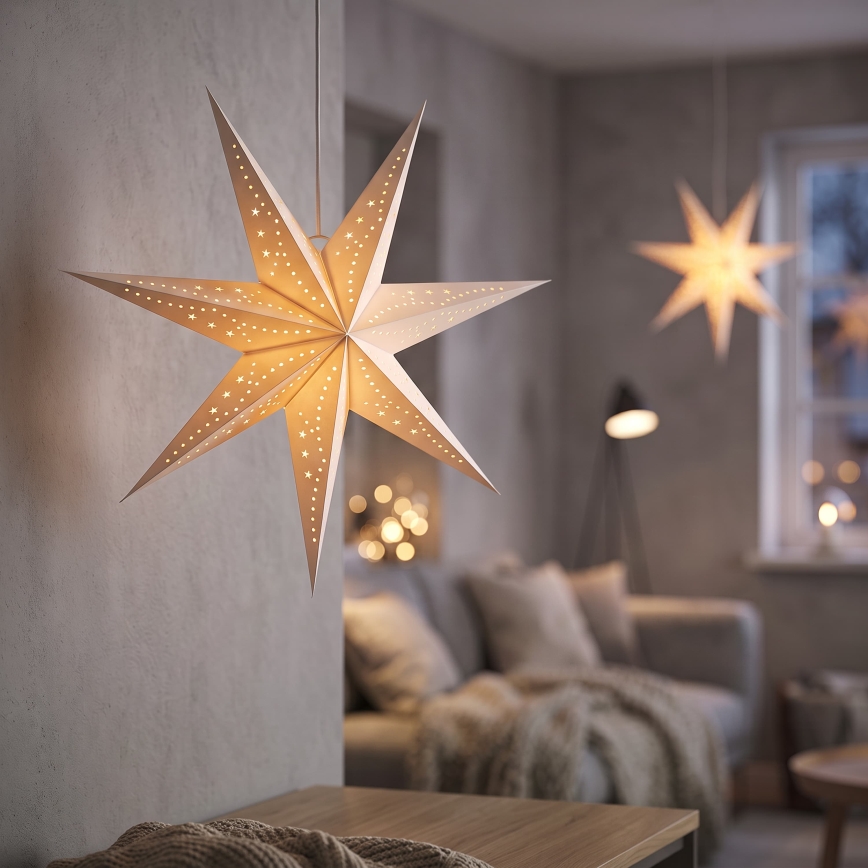 BRILAGI - LED juldekoration LED/2xAA 80 cm stjärna