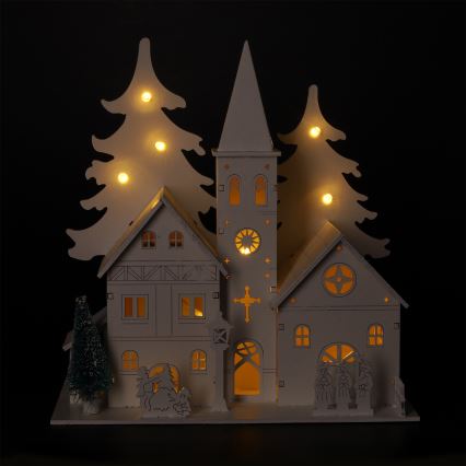 Brilagi - LED juldekoration LED/2xAA litet kapell