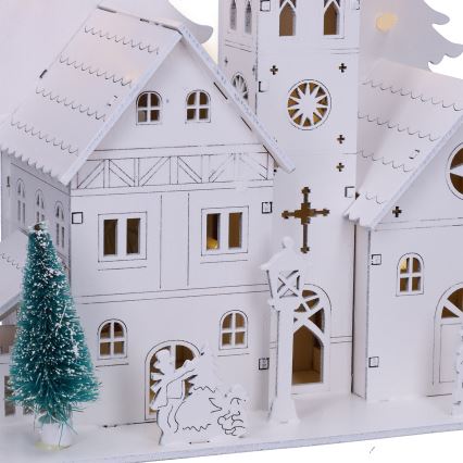 Brilagi - LED juldekoration LED/2xAA litet kapell