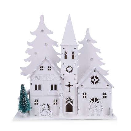 Brilagi - LED juldekoration LED/2xAA litet kapell