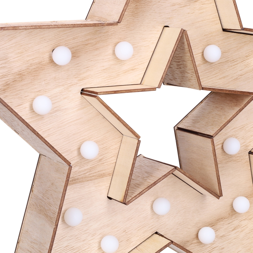 Brilagi - LED-juldekoration LED/2xAA stjärna