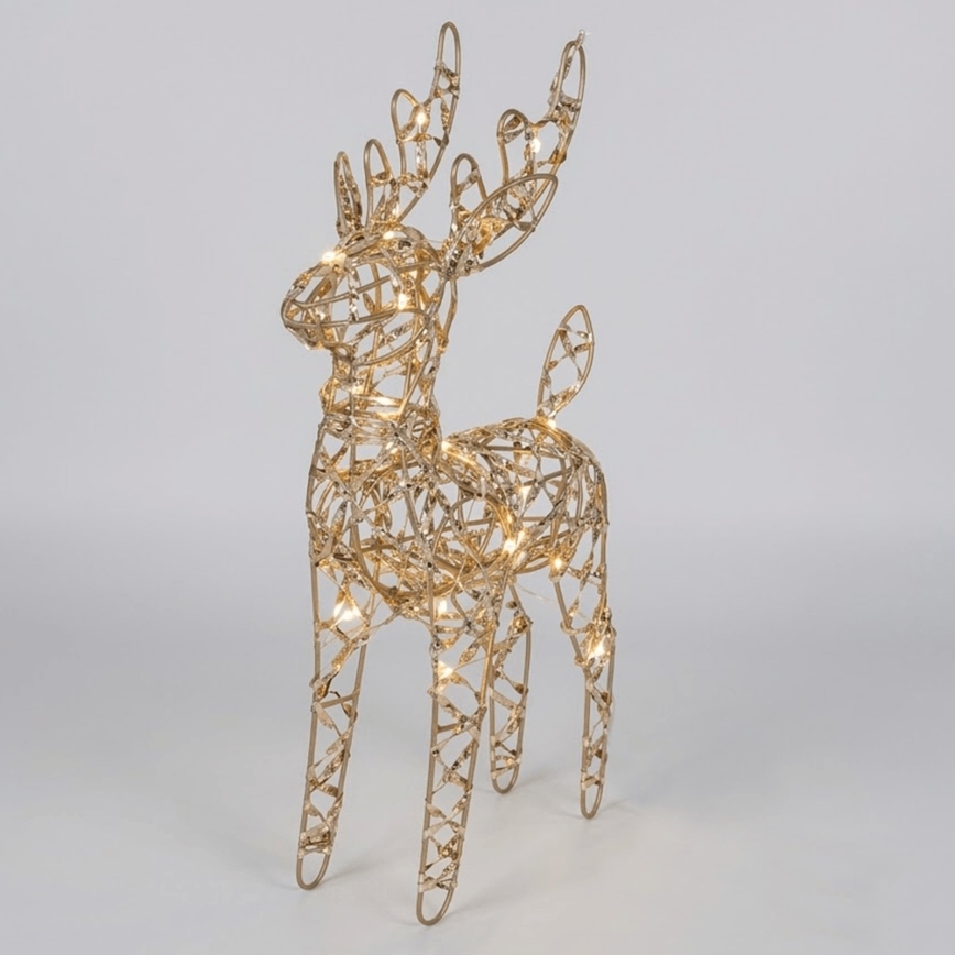 BRILAGI - LED Juldekoration LED/3xAA 42 cm ren varmvit