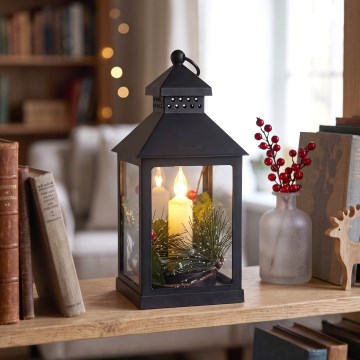BRILAGI - LED Juldekoration LED/3xAAA lykta svart