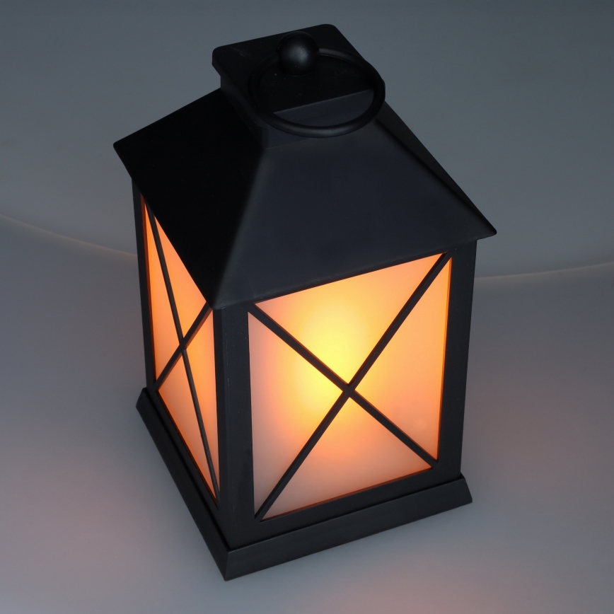 Brilagi - LED-juldekoration: lykta med LED, 2xAA