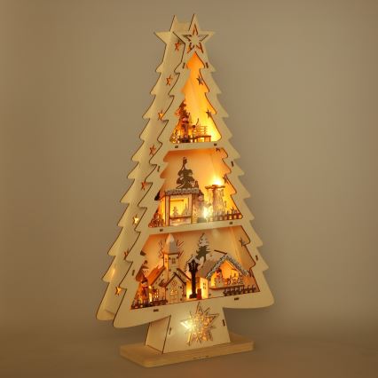 BRILAGI - LED-juldekoration, träd (LED/3xAA)
