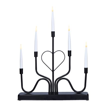 Brilagi - LED-juljusstake LED/2xAA svart