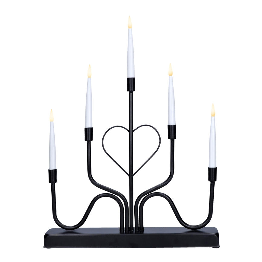 Brilagi - LED-juljusstake LED/2xAA svart