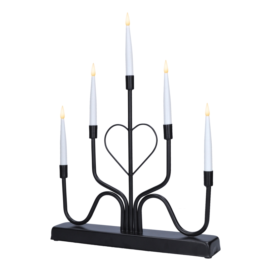 Brilagi - LED-juljusstake LED/2xAA svart