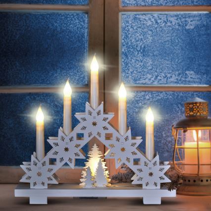 Brilagi - LED julstake 5xLED/2xAA