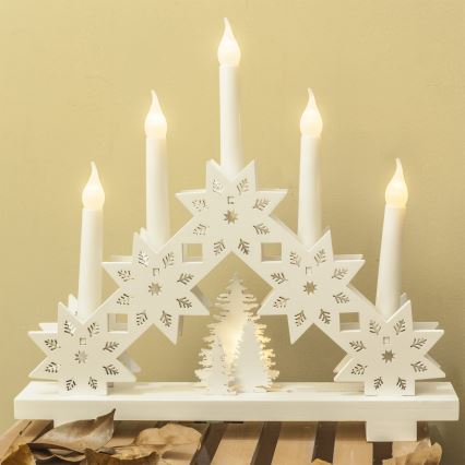 Brilagi - LED julstake 5xLED/2xAA