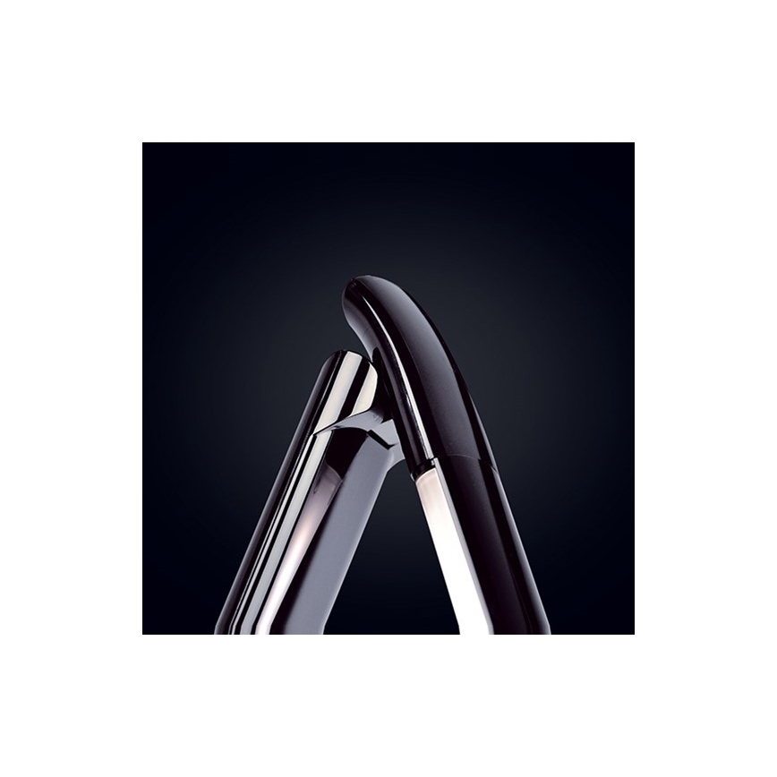 Brilagi - LED Justerbar ljusstyrka bordslampa USB anslutning LED/12W/230V svart