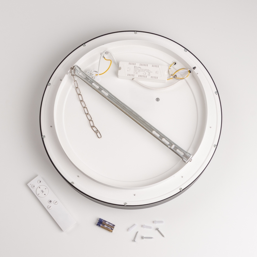 Brilagi - LED ljusreglerad taklampa  FALCON LED/40W/230V 3000-6500K svart  + fjärrkontroll