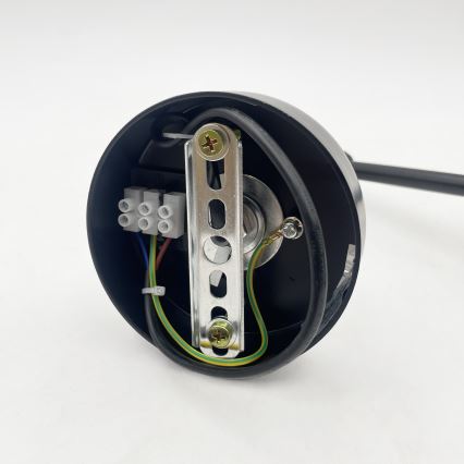 BRILAGI - LED-justerbar stångmonterad taklampa IRONBEAM 1xE27/60W/230V svart