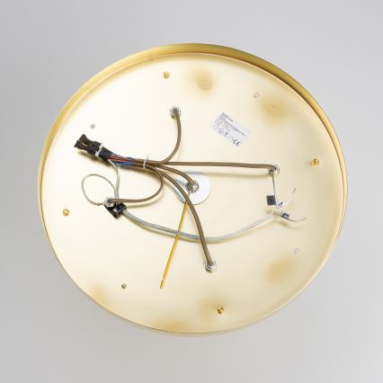 Brilagi - LED-kristalltaklampa MOZART 5xE14/40W/230V Ø 40 cm guldig