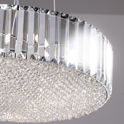 BRILAGI - LED-kristallkrona på vajer GLAMOUR 5xG9/42W/230V