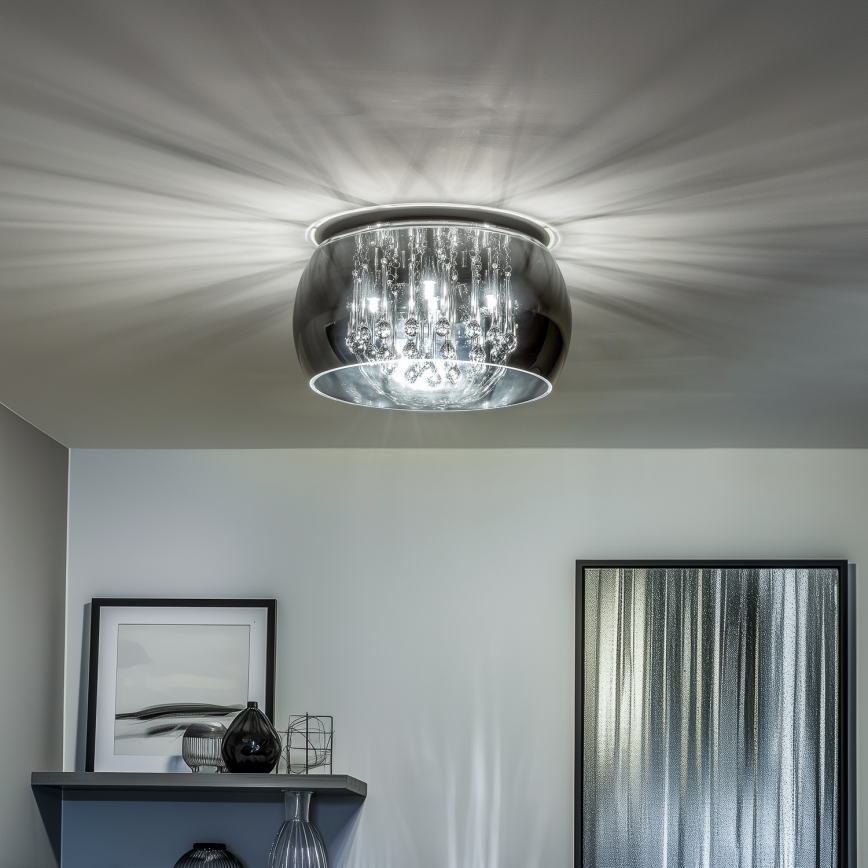 BRILAGI - LED-kristalltaklampa JEWEL 5xG9/40W/230V Ø 40 cm
