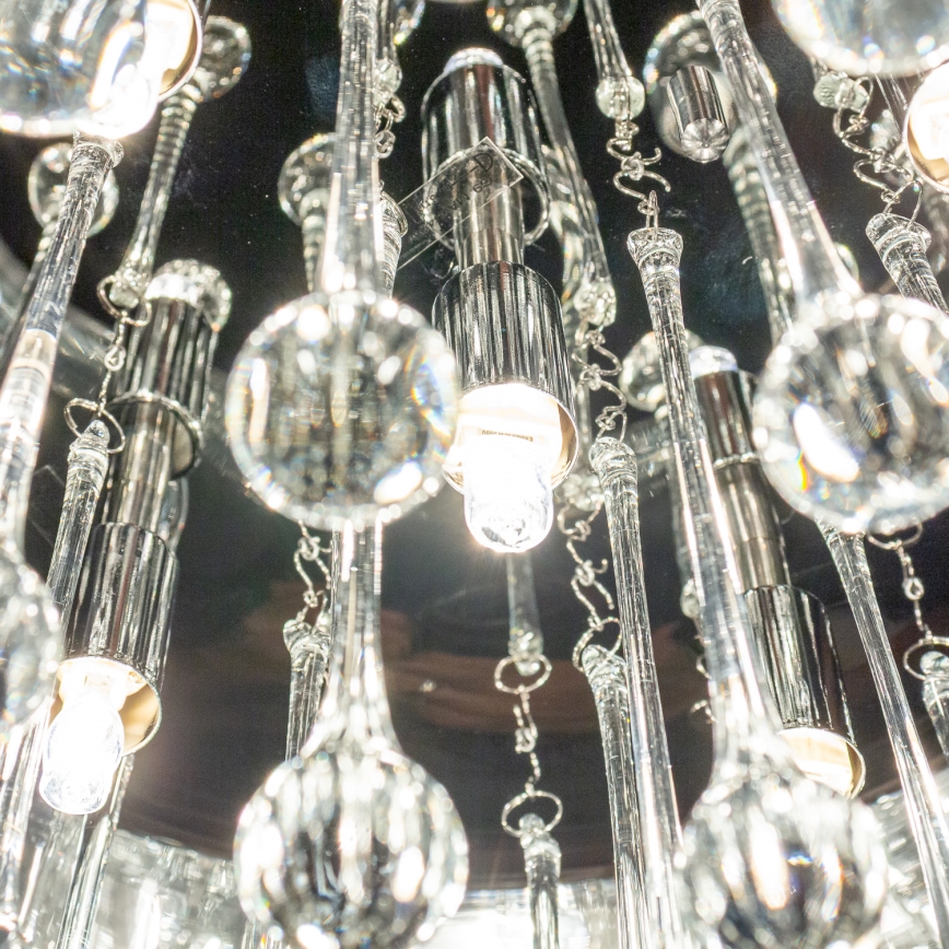 Brilagi - LED-kristalltaklampa JEWEL 5xG9/42W/230V Ø 40 cm