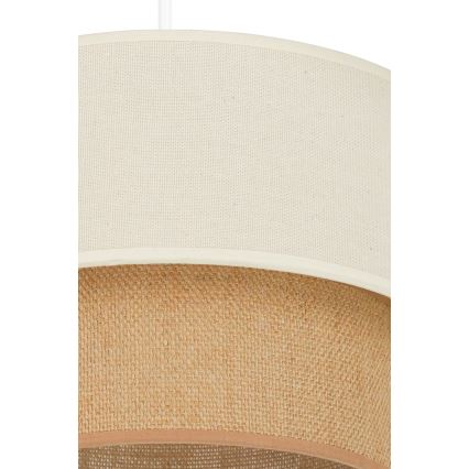 Brilagi - LED-lampa i boho-stil med lina 1xE27/15W/230V Ø 25 cm