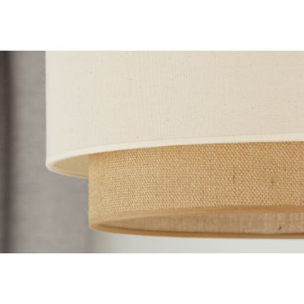 Brilagi - LED-lampa i boho-stil med lina 1xE27/15W/230V Ø 40 cm