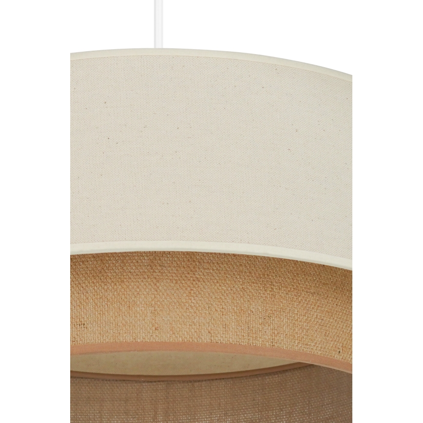 Brilagi - LED-lampa i boho-stil med lina 1xE27/15W/230V Ø 40 cm