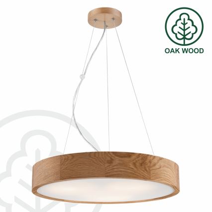 Brilagi - LED-lampa på kabel CARVALHO 3xE27/60W/230V ek Ø 47,5 cm