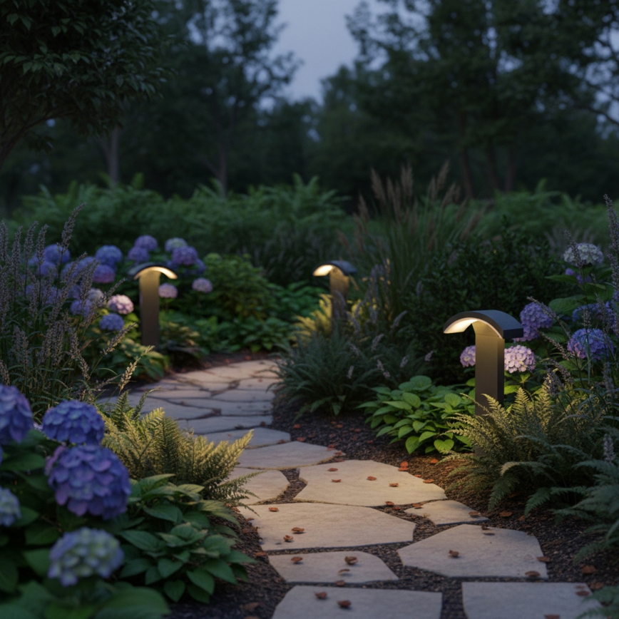 Brilagi - LED-lampa för utomhusbruk ARCELO LED/9W/230V 50 cm IP54