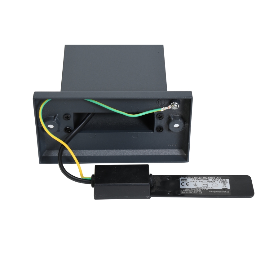 Brilagi - LED-lampa för utomhusbruk ARCELO LED/9W/230V 80 cm IP54