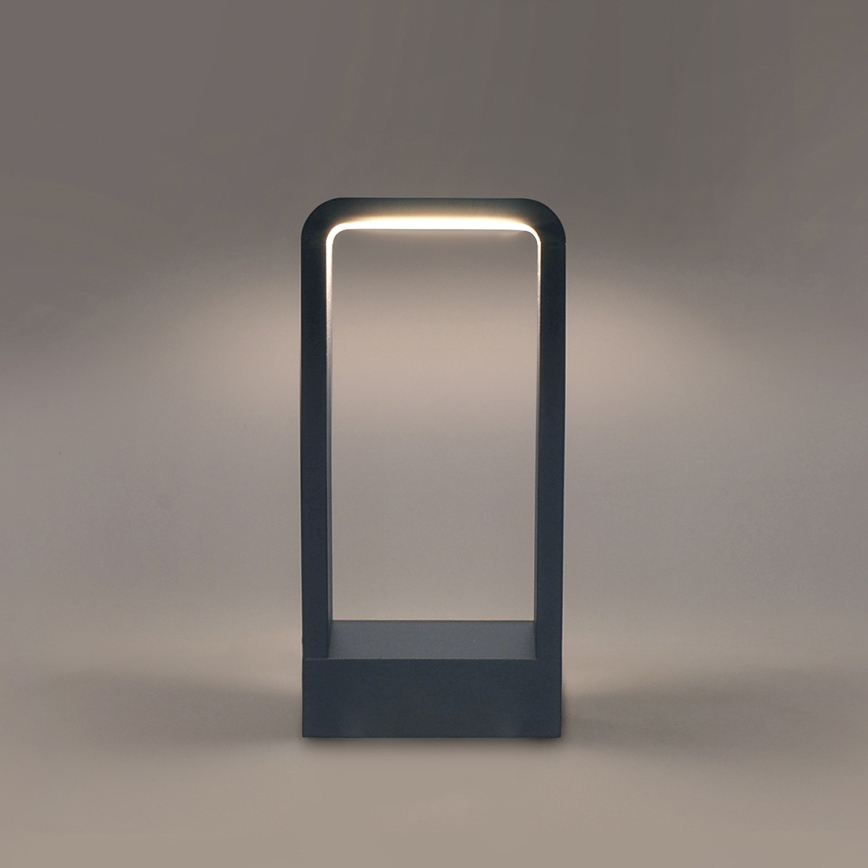 Brilagi - LED-lampa för utomhusbruk BARI LED/7W/230V 3000/4000/6000K antracit IP54 30 cm