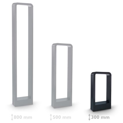 Brilagi - LED-lampa för utomhusbruk BARI LED/7W/230V 3000/4000/6000K IP54 30 cm