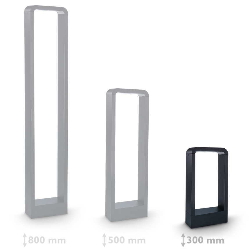 Brilagi - LED-lampa för utomhusbruk BARI LED/7W/230V 3000/4000/6000K IP54 30 cm