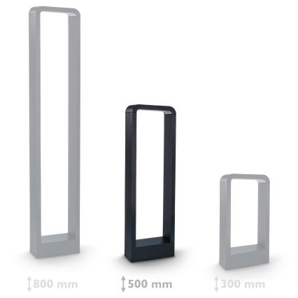 Brilagi - LED-lampa för utomhusbruk BARI LED/7W/230V 3000/4000/6000K IP54 50 cm