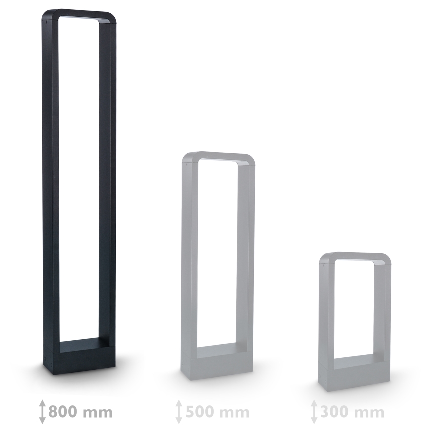 Brilagi - LED-lampa för utomhusbruk BARI LED/7W/230V 3000/4000/6000K IP54 80 cm