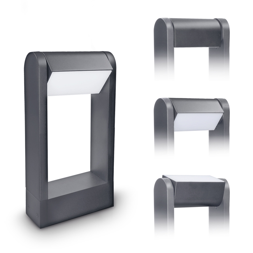 Brilagi - LED-lampa för utomhusbruk CROTONE LED/7W/230V antracit IP54 30 cm