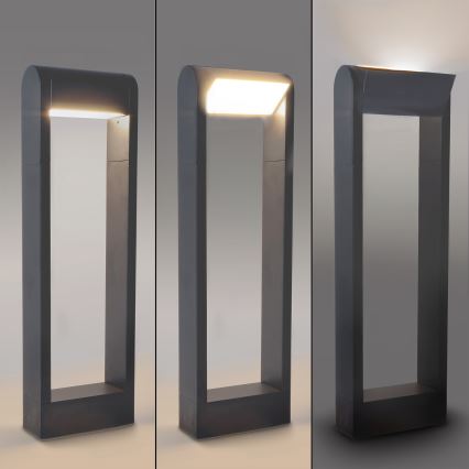 Brilagi - LED-lampa för utomhusbruk CROTONE LED/7W/230V antracit IP54 50 cm