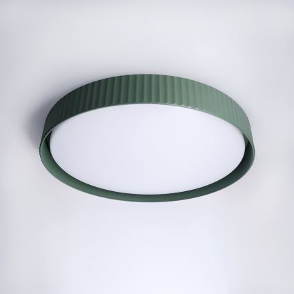 BRILAGI - Dimbart LED-taklampa LUCIA LED/60W/230V 3000-6500K Ø 59 cm grön + med fjärrkontroll