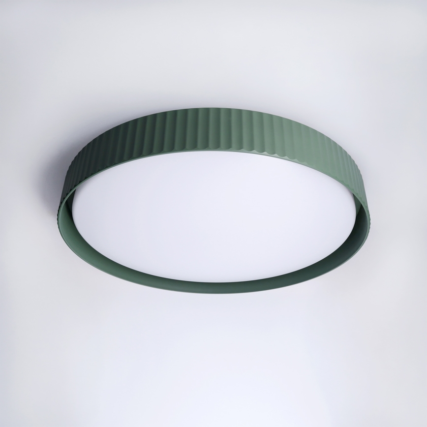 BRILAGI - Dimbart LED-taklampa LUCIA LED/60W/230V 3000-6500K Ø 59 cm grön + med fjärrkontroll