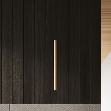 Brilagi - LED ljuskrona med textilsladd DRIFA 1xG9/4W/230V trä