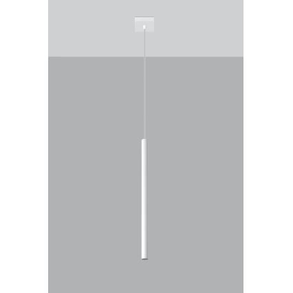 Brilagi -  LED ljuskrona med textilsladd DRIFA 1xG9/4W/230V vit