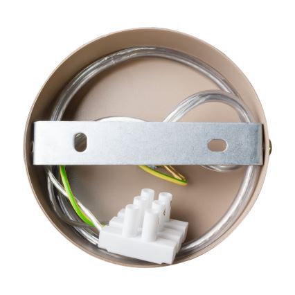 Brilagi - LED Ljuskrona med textilsladd FLAMENGO 1xE27/60W/230V beige