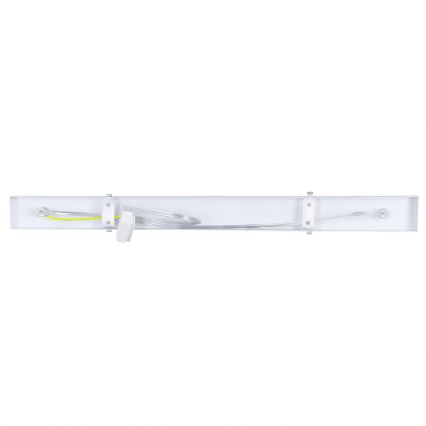Brilagi - LED Ljuskrona med textilsladd FLAMENGO 2xE27/60W/230V vit