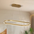Brilagi - LED-ljuskrona med vajer PONDIE LED/44W/230V 80x30 cm guld