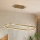 Brilagi - LED-ljuskrona med vajer PONDIE LED/44W/230V 80x30 cm guld