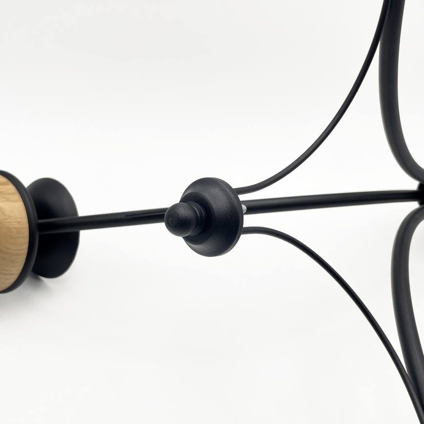 Brilagi - LED Ljuskrona på kedja COTTAGE 3xE14/40W/230V bok/vit